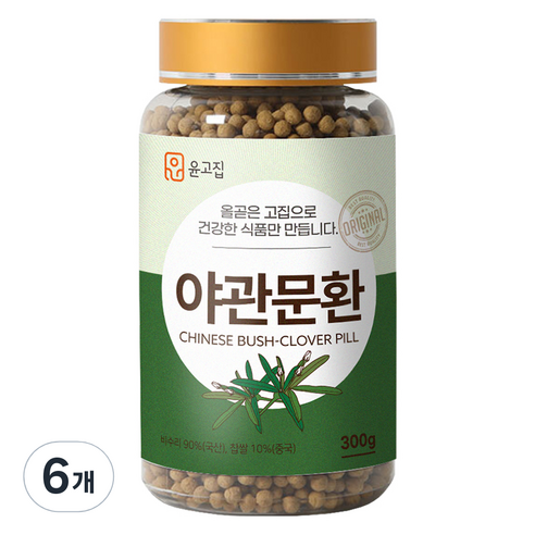 윤고집 야관문환, 300g, 6개