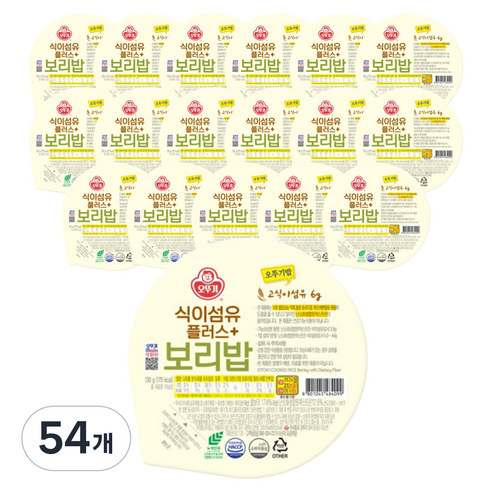 오뚜기 식이섬유플러스 보리밥