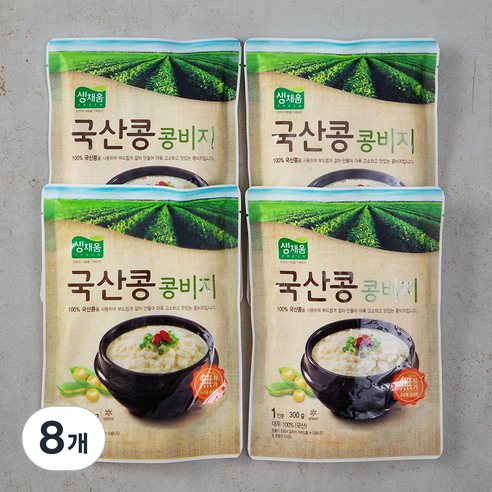 생채움 국산콩 콩비지