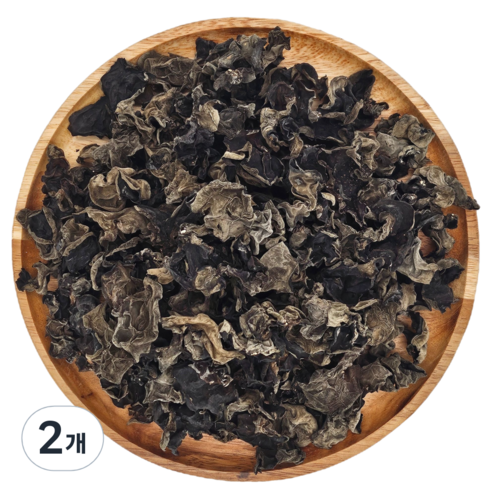 목이버섯, 100g, 2개