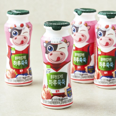 [로켓프레시] 풀무원 요거트 하루 쑥쑥 딸기