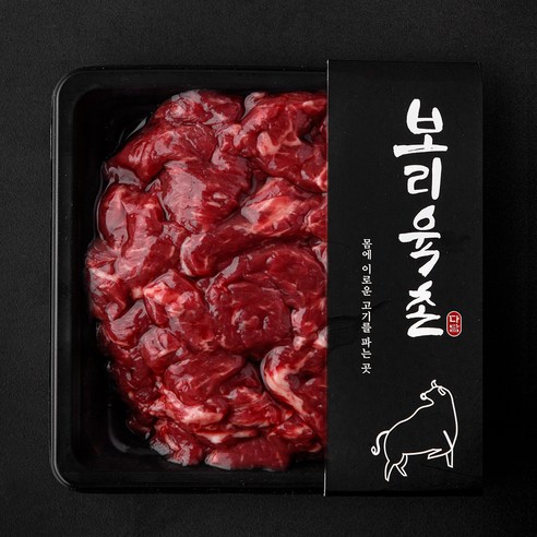 [로켓프레시] 보리육촌 국내산 소고기 정육 세절 국거리용 (냉장)