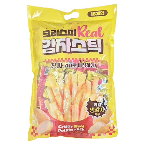 크리스피 리얼 감자스틱, 360g, 1개