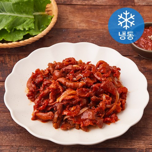 [로켓프레시] 더오담 고추장양념 오리불고기 (냉동)