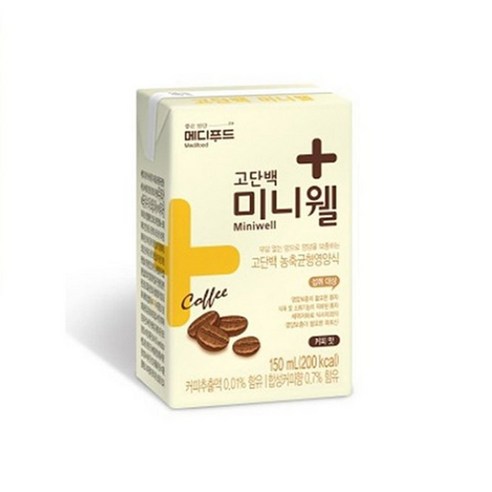 메디푸드 고단백 미니웰 커피맛 농축균형영양식