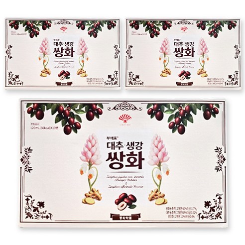 동화약품 부채표 대추 생강 쌍화