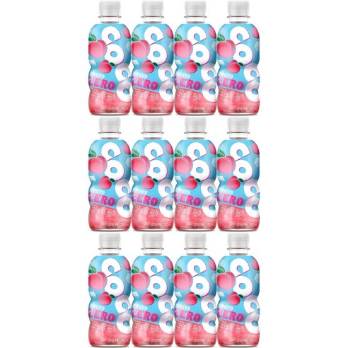 팔도 코코뿌요 복숭아맛 제로