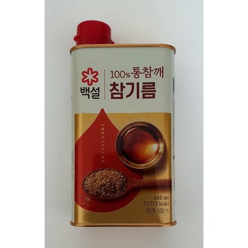 백설 100% 통참깨 참기름