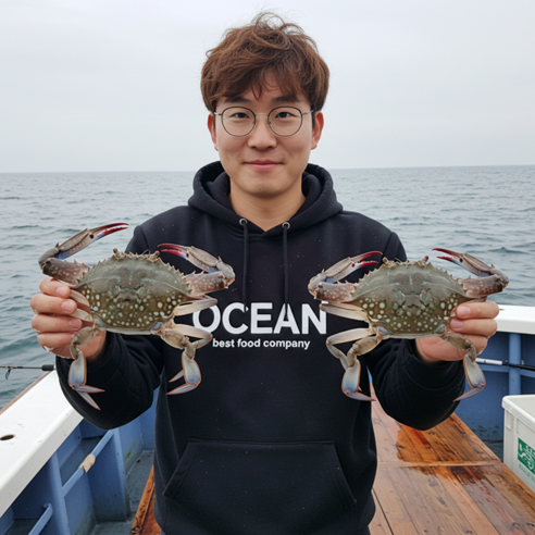 삼시세끼연구소 최북단 연평도 조업 살이 단단한 26년 햇꽃게 활 급냉 꽃게 숫꽃게 생물