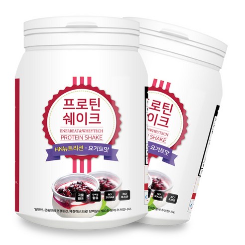 1+1 HN뉴트리션 단백질쉐이크 600g 4종/프로틴 선식 식사대용 보충제