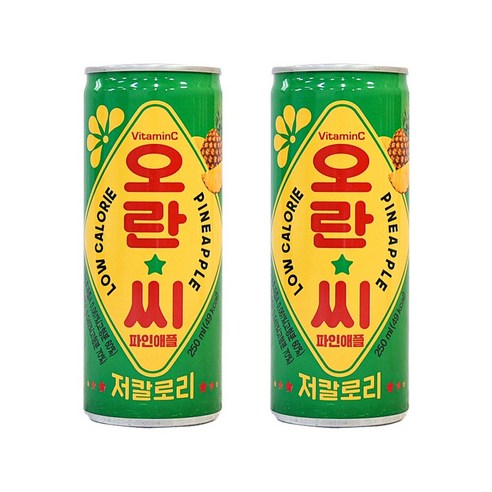 오란씨 파인애플 2탄산음료