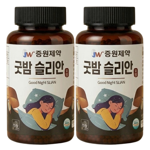 중원제약 편안한 굿드림 유기농 흑하랑 상추환 락투신 굿밤 슬리안