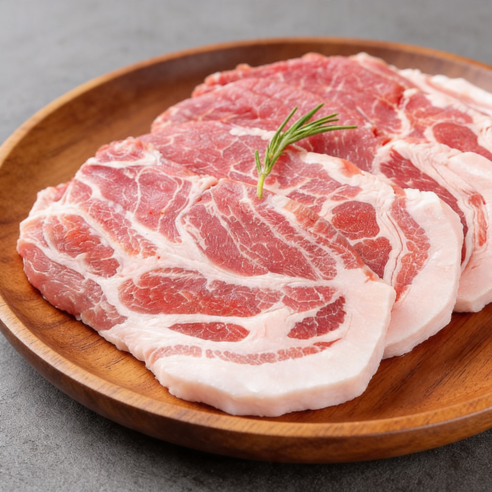 온정성 국내산 목살구이, 1개, 1kg