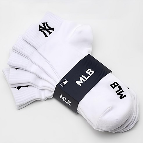 여름 스니커즈에 완벽 매치되는 NY 단목 양말 - 1