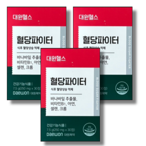 대원헬스 혈당파이터 3박스