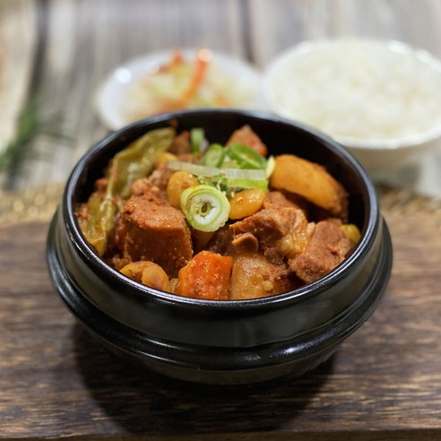 돼지갈비찜원팩 갈비찜밀키트 찜갈비밀키트, 1개, 1kg