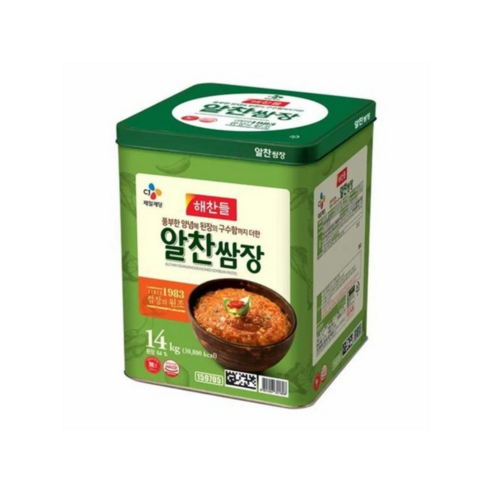 해찬들 알찬쌈장 지함
