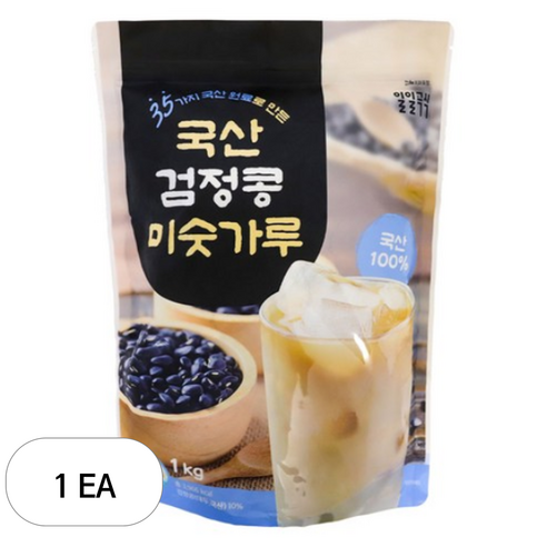 일일곡식 국산 검정콩 미숫가루