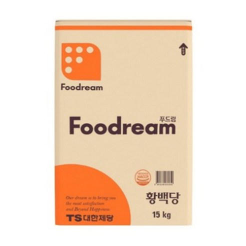 대한제당 푸드림 황설탕 15kg