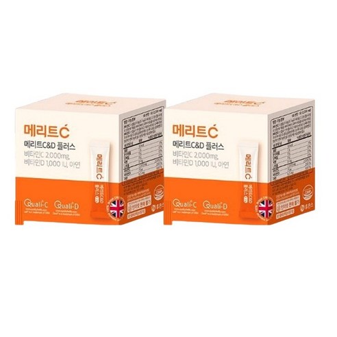 메가도즈 비타민 C 분말 가루 C&D 플러스 비타민C 2000mg 비타민D 1000IU C+D+아연