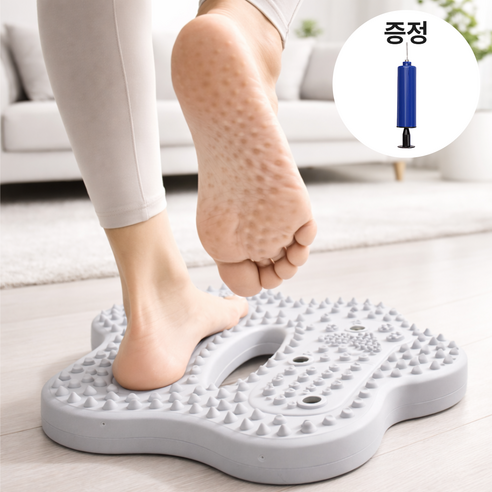 린무브 지압 스텝퍼 저소음 가정용 홈트 실내 계단운동 하체 종아리 운동기구, 실버그레이