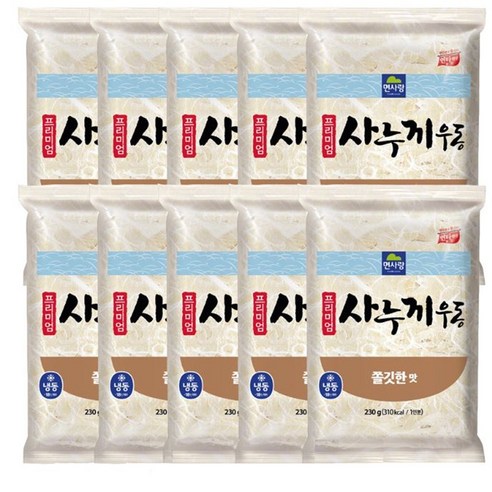 면사랑 프리미엄 사누끼우동 쫄깃한맛