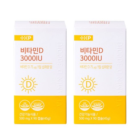 비타민D 3000IU 뼈 형성 유지 임산부 수유기 고함량, 2개, 90정