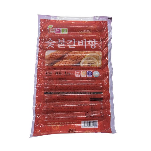 도나우숯불갈비향소시지1kg에스앤비