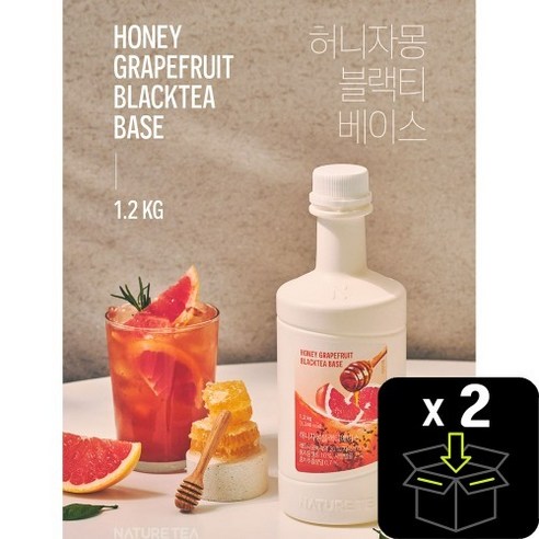 네이쳐티 허니자몽블랙티 베이스