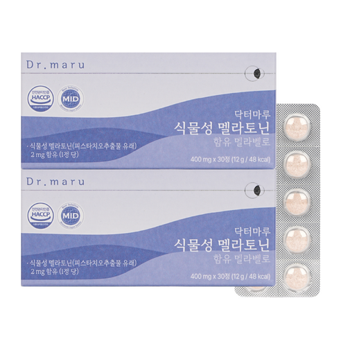 닥터마루 식물성 멜라토닌 함유 멜라벨로