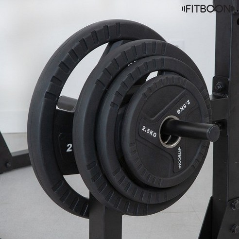 핏분 핏분 바벨 원판 우레탄 50mm 중량 플레이트 무소음 마찰방지 TPU소재 FTP-001, 1개, 10kg
