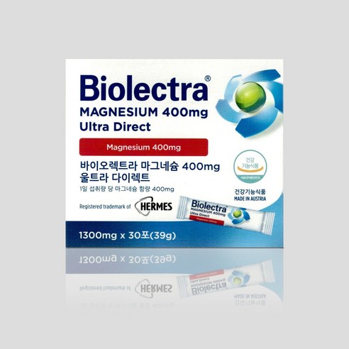 바이오렉트라 마그네슘 400 울트라 다이렉트 1300mg x 30포