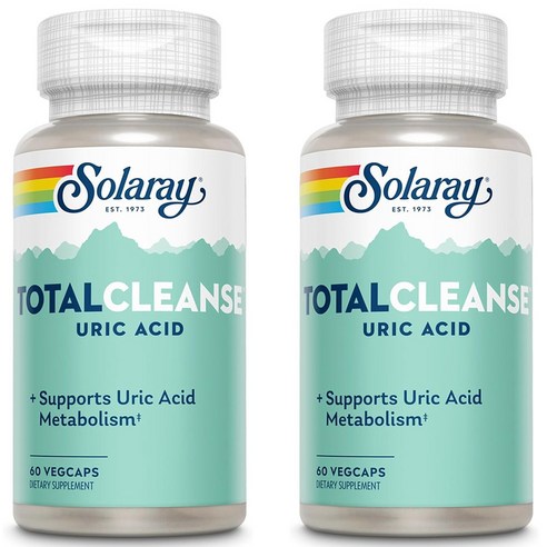 Total Cleanse  토탈 클린즈 타르트 체리 브로멜라인 60베지캡슐  Solaray 솔라레이