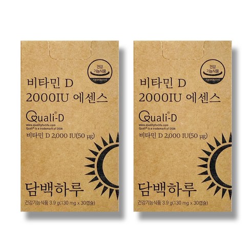 담백하루 DSM 비타민D 2000IU 에센스 3.9g