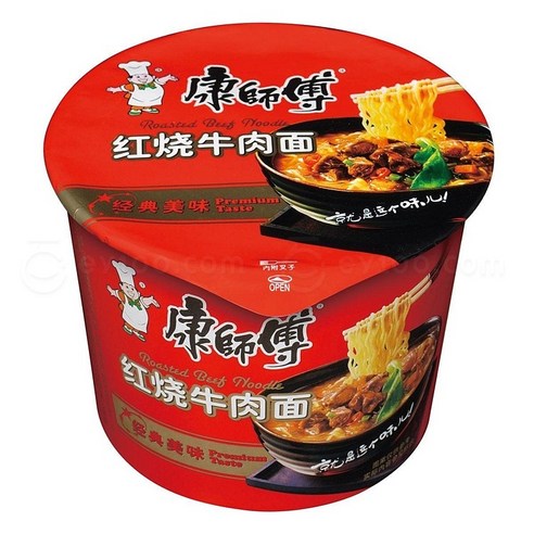 캉스푸 홍소우육향 컵라면 110g