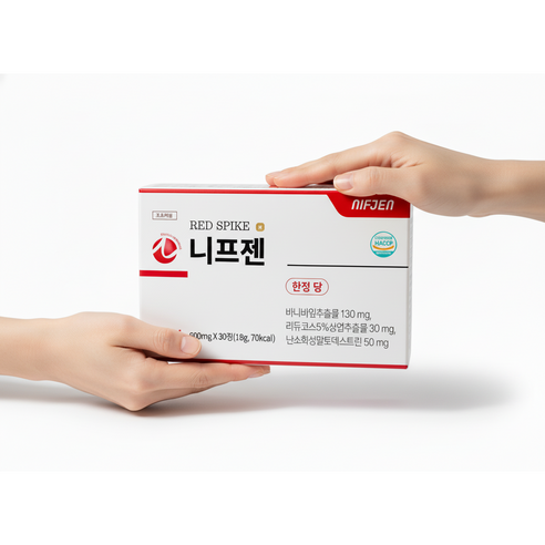 니프젠 스파이크 프리미엄 효능 후기 리듀코스, 30정, 1개