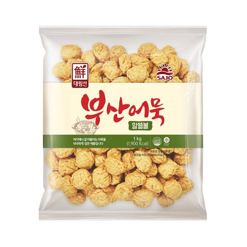 대림선 알뜰어묵볼 1000g 6개