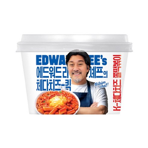 에드워드리 K-체다치즈쫄떡볶이 288g x 3개