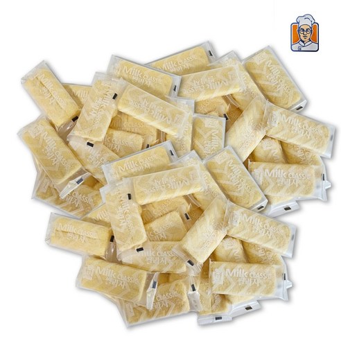 밀크 클래식 쌀과자 우유맛, 10g, 75개