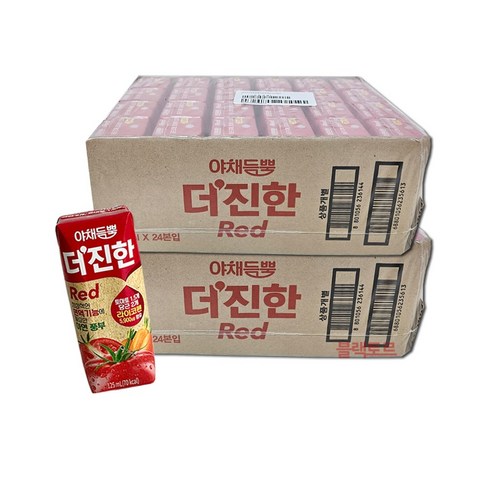 롯데칠성음료 야채듬뿍 더진한 레드