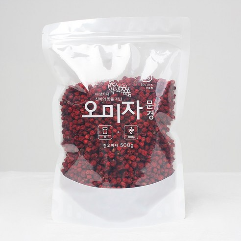 이로하 국산 문경 건오미자 300g 500g 1kg, 1개, 500g