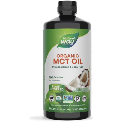 네이쳐스웨이 오가닉 MCT 오일 30 fl oz 887 ml, 887ml, 1개