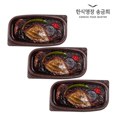 한식명장 송금희 반찬 국내산 가마솥 간장게장