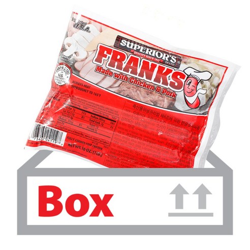 카보트 후랑크소시지 454g X 24개 무료배송
