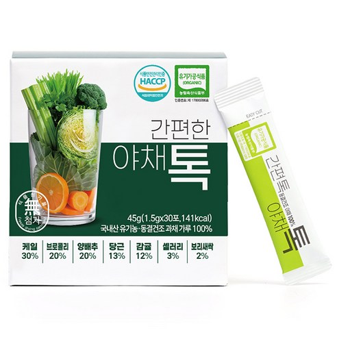 산마을 간편톡 야채톡(스틱)
