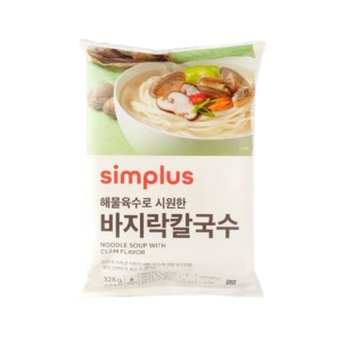 simplus 바지락칼국수
