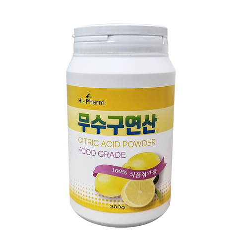 HK 식용 무수구연산 100%, 1개, 300g