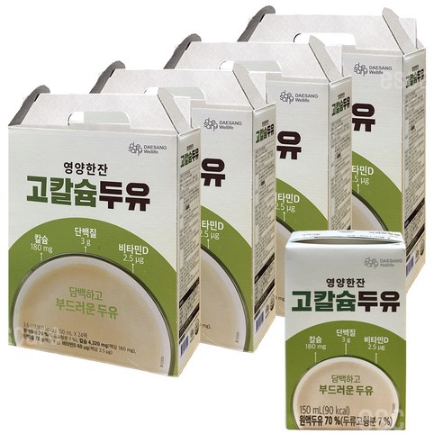 영양한잔 고칼슘 식이섬유 비타민D 시니어 두유