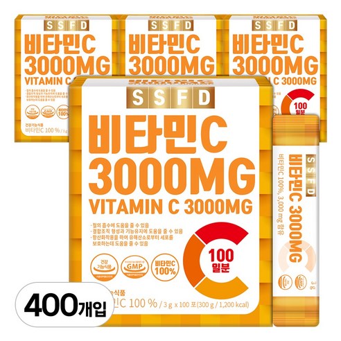 순수식품 비타민C 3000 가루 분말 스틱 파우더