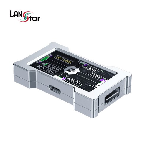 LANstar HM LAB ZNEO 8KHz 게이밍 유전원 3포트 허브 LS-ZNEO